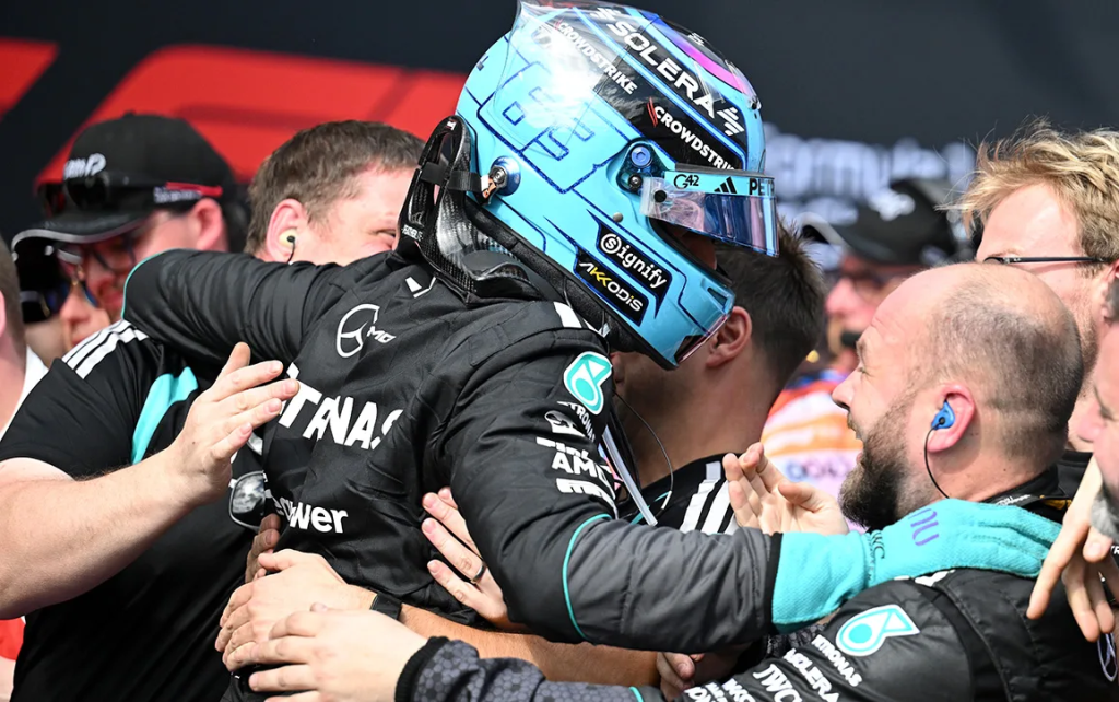 Russel wins season opener in Australia