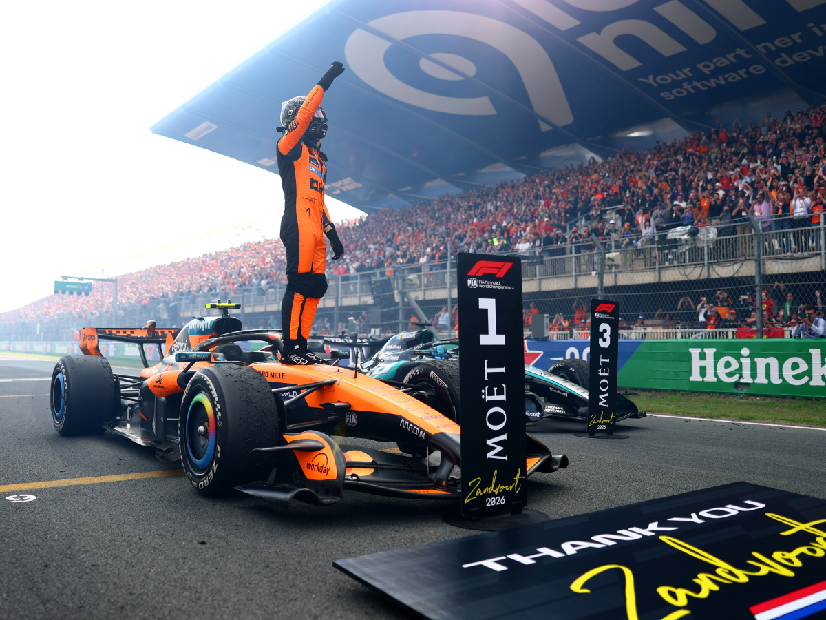 Norris brilliantly wins farewell ducth grand&nbsp;prix